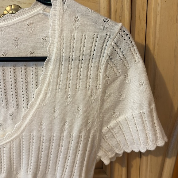 Zara Open Knit Top - Picture 5 of 9
